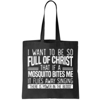 Funny Christian Religious Servant Of God Faithful Jesus Tote Bag