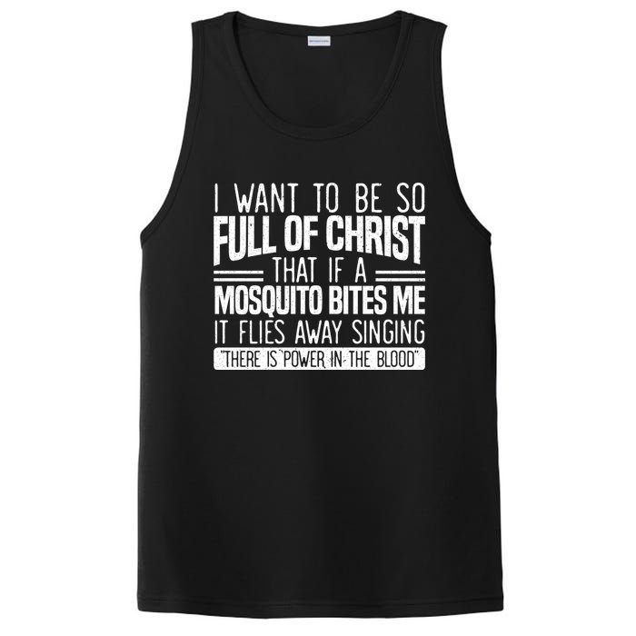 Funny Christian Religious Servant Of God Faithful Jesus PosiCharge Competitor Tank