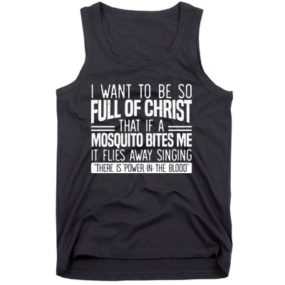 Funny Christian Religious Servant Of God Faithful Jesus Tank Top