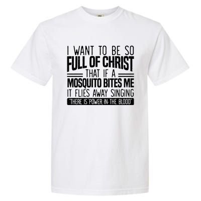 Funny Christian Religious Servant Of God Faithful Jesus Garment-Dyed Heavyweight T-Shirt