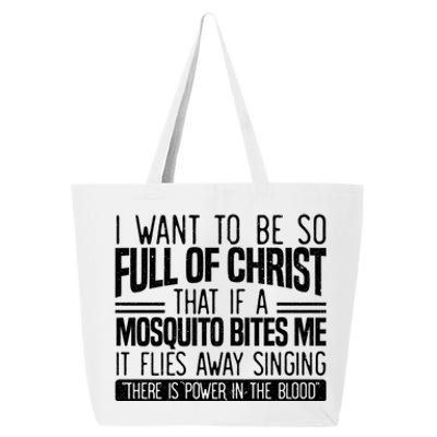 Funny Christian Religious Servant Of God Faithful Jesus 25L Jumbo Tote