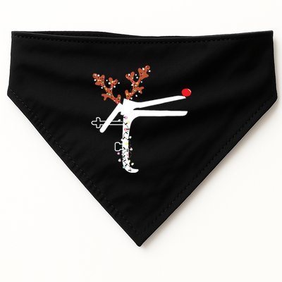 Funny Christmas Reindeer Speculum Nurse Ld Nursing Xmas USA-Made Doggie Bandana