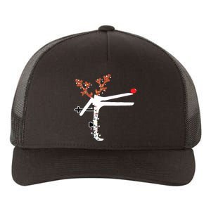 Funny Christmas Reindeer Speculum Nurse Ld Nursing Xmas Yupoong Adult 5-Panel Trucker Hat