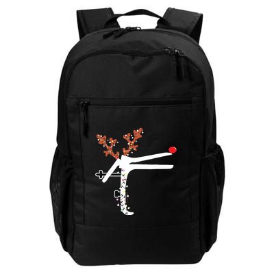 Funny Christmas Reindeer Speculum Nurse Ld Nursing Xmas Backpack
