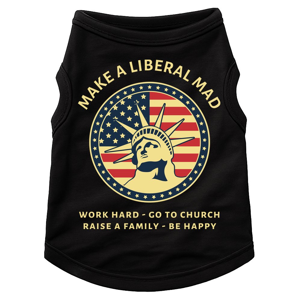 Funny Conservative Republican MAGA Gift Doggie Tank