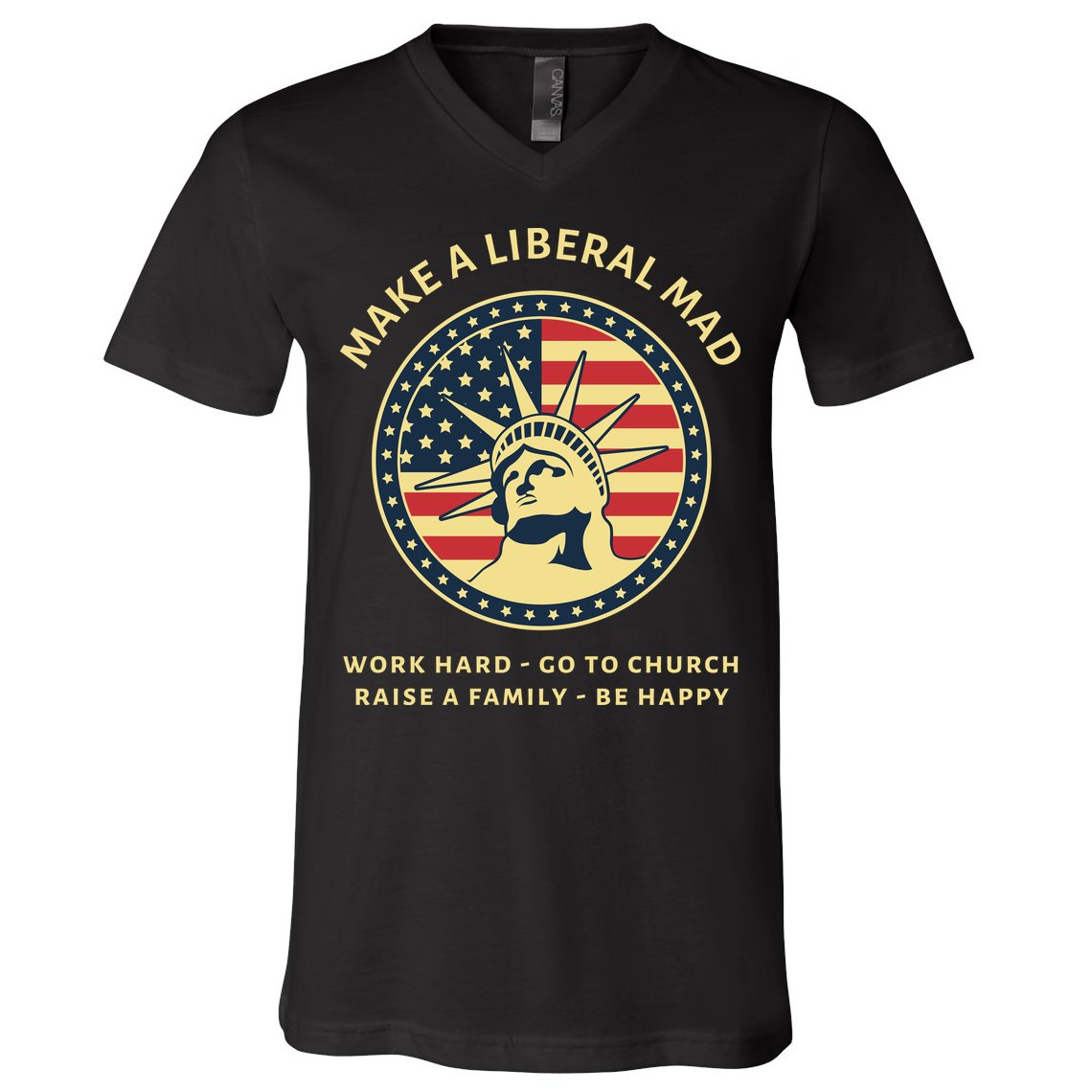 Funny Conservative Republican MAGA Gift V-Neck T-Shirt