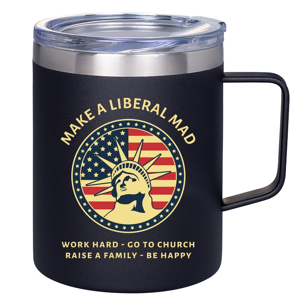 Funny Conservative Republican MAGA Gift 12oz Stainless Steel Coffee Mug