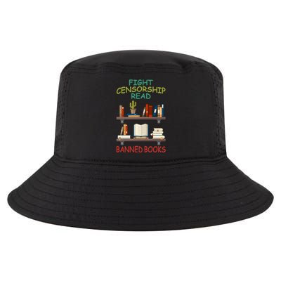 Fight Censorship Read Banned Books Gift Cool Comfort Performance Bucket Hat