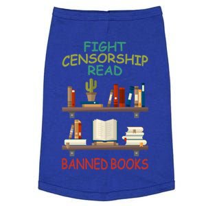 Fight Censorship Read Banned Books Gift Doggie Tank