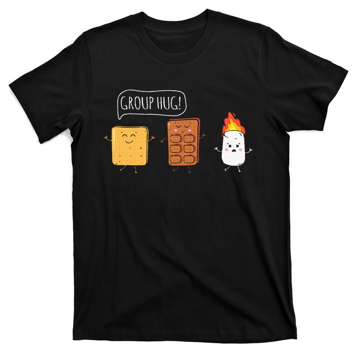 Funny Camping Roasting Bonfire Adventure T-Shirt