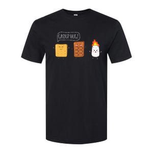 Funny Camping Roasting Bonfire Adventure Softstyle CVC T-Shirt