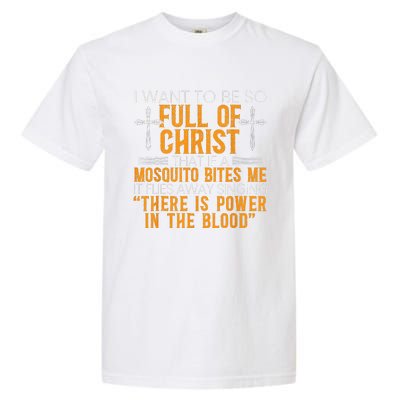 Funny Christian Religious Servant Of God Faithful Jesus Garment-Dyed Heavyweight T-Shirt