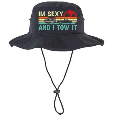 Funny Camping RV Im Sexy And I Tow It RV Camper Bucket Hat