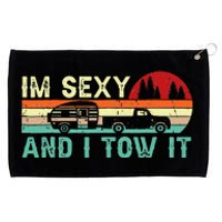 Funny Camping RV Im Sexy And I Tow It RV Camper Grommeted Golf Towel