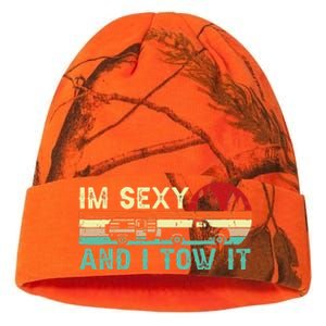 Funny Camping RV Im Sexy And I Tow It RV Camper Kati Licensed 12" Camo Beanie