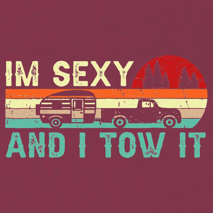 Funny Camping RV Im Sexy And I Tow It RV Camper 16oz Travel Tumbler