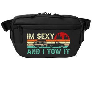 Funny Camping RV Im Sexy And I Tow It RV Camper Crossbody Pack