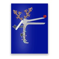 Funny Christmas Reindeer Speculum Nurse L And D Nursing Xmas Gift Poster