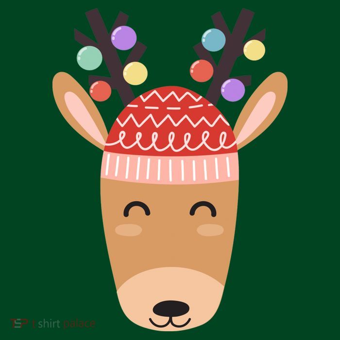 Festive Christmas Reindeer T-Shirt