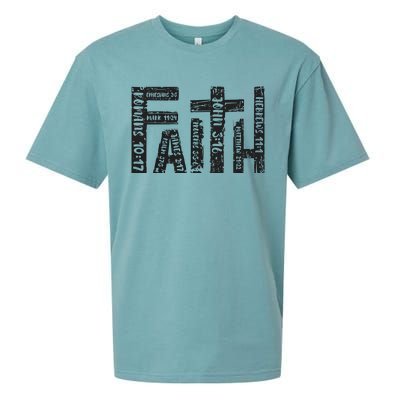 Faith Christian Religious Jesus Easter Day Sueded Cloud Jersey T-Shirt