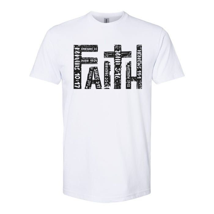 Faith Christian Religious Jesus Easter Day Softstyle CVC T-Shirt