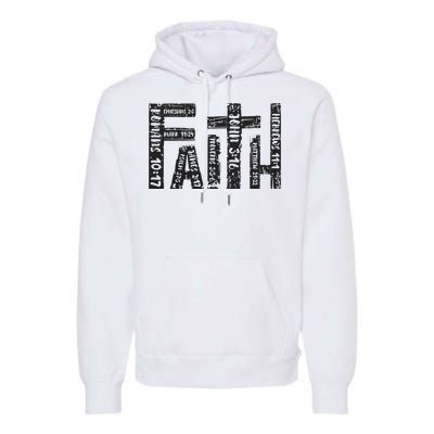 Faith Christian Religious Jesus Easter Day Premium Hoodie