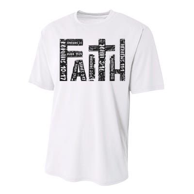 Faith Christian Religious Jesus Easter Day Performance Sprint T-Shirt