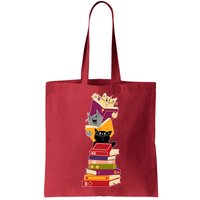Funny Cats Reading Books Reading Book Lover Bag
