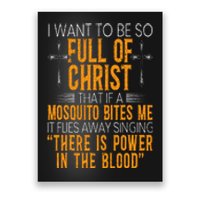 Funny Christian Religious Servant Of God Faithful Jesus Poster