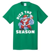 Funny Christmas Riz Zmas Santa Xmas Rizz The Season Bruh Tall T-Shirt