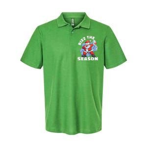 Funny Christmas Riz Zmas Santa Xmas Rizz The Season Bruh Softstyle Adult Sport Polo