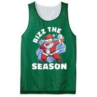 Funny Christmas Riz Zmas Santa Xmas Rizz The Season Bruh Mesh Reversible Basketball Jersey Tank