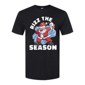 Funny Christmas Riz Zmas Santa Xmas Rizz The Season Bruh Softstyle CVC T-Shirt