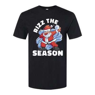 Funny Christmas Riz Zmas Santa Xmas Rizz The Season Bruh Softstyle CVC T-Shirt