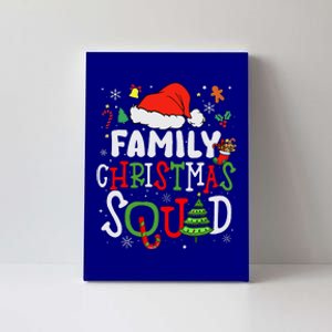 Family Christmas Squad Group Matching Christmas Canvas