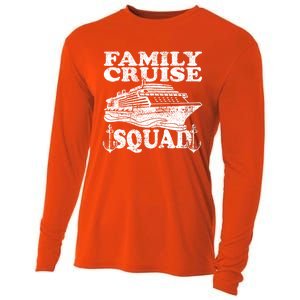 Family Cruise Squad Cruise Ship Great Gift Cooling Performance Long Sleeve Crew