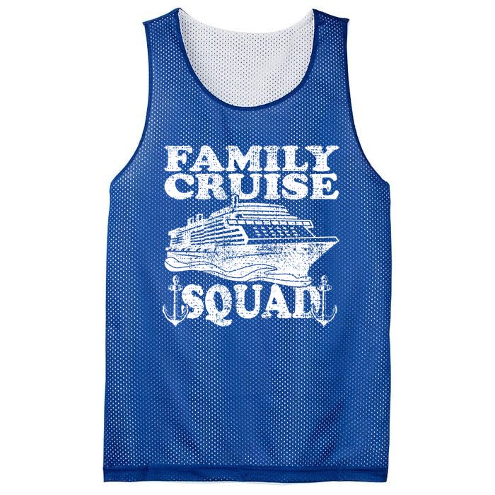 Family Cruise Squad Cruise Ship Great Gift Mesh Reversible Basketball Jersey Tank