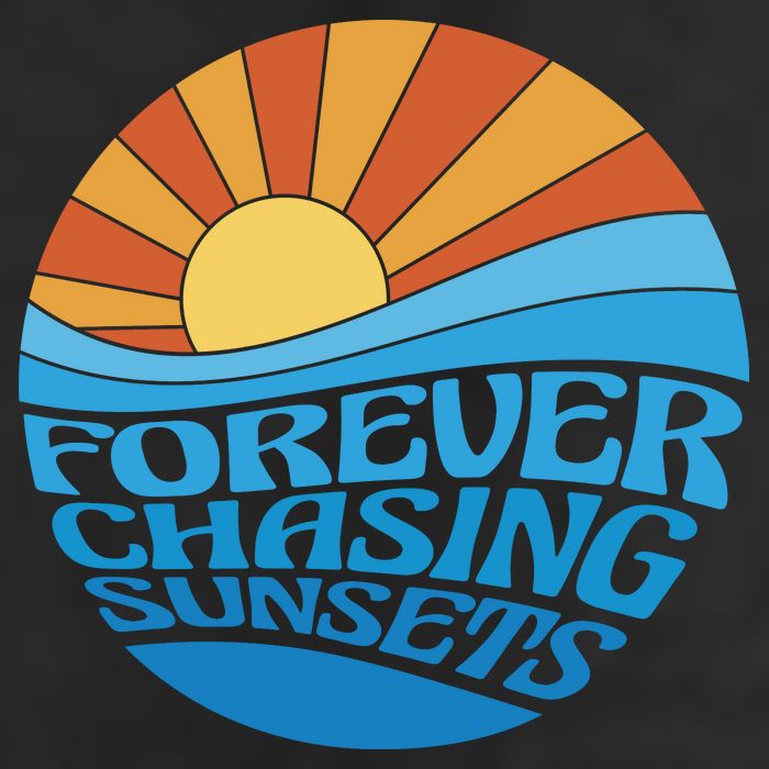Forever Chasing Sunsets Retro Cool Comfort Performance Bucket Hat