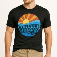 Forever Chasing Sunsets Retro Performance Shirt