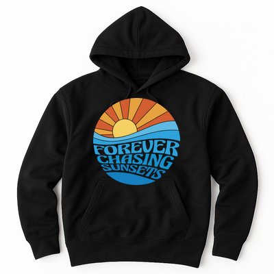 Forever Chasing Sunsets Retro Hoodie