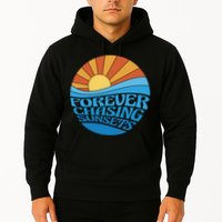Forever Chasing Sunsets Retro Hoodie