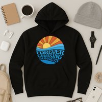 Forever Chasing Sunsets Retro Hoodie