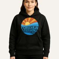 Forever Chasing Sunsets Retro Hoodie