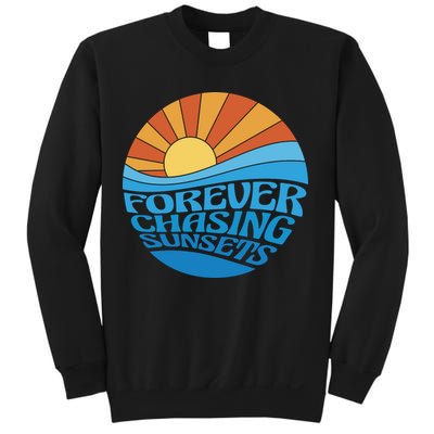 Forever Chasing Sunsets Retro Sweatshirt