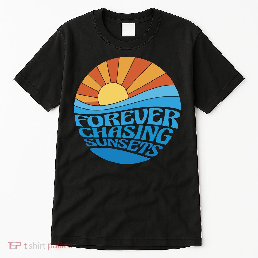 Forever Chasing Sunsets Retro Tall T-Shirt