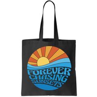 Forever Chasing Sunsets Retro Bag