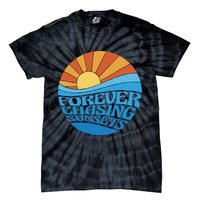 Forever Chasing Sunsets Retro Tie-Dye T-Shirt