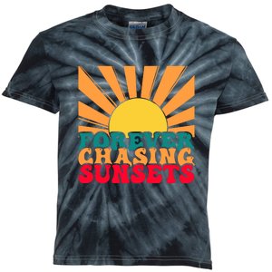 Forever Chasing Sunsets Kids Tie-Dye T-Shirt