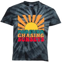 Forever Chasing Sunsets Kids Tie-Dye T-Shirt