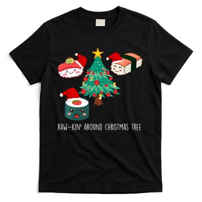 Funny Christmas Sushi For Women T-Shirt